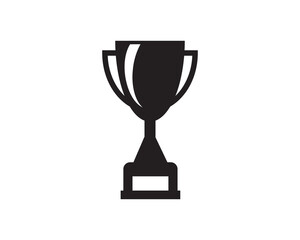 Trophy award icon vector symbol design illustration