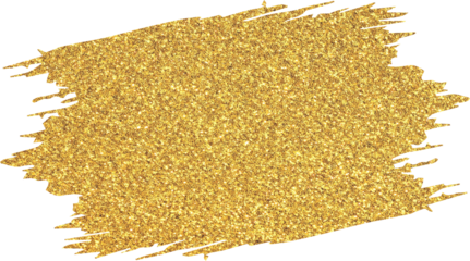 Golden glitter grunge brush stroke, gold glitter paint brush stroke banner