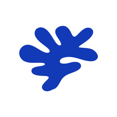 Colorful shape doodle. Funny basic shapes