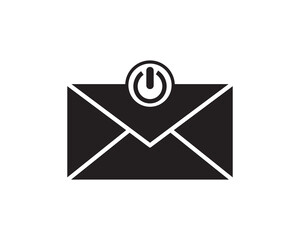 Mail email icon vector design symbol illustration