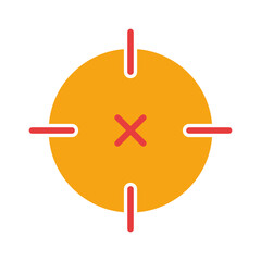 Aim. Target audience, targeting, targetologist, SMM, social media marketing, uslog market, recruiting a client base, launching course sales, purchasing, blog. Colorful icon on white background