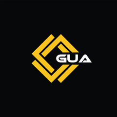 GUA letter design for logo and icon.GUA typography for technology, business and real estate brand.GUA monogram logo.