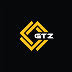 GTZ letter design for logo and icon.GTZ typography for technology, business and real estate brand.GTZ monogram logo.