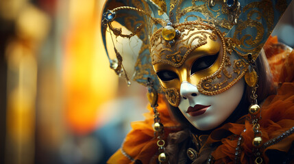 Mask for the Venetian carnival