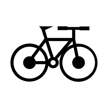 bicycle icon vector illustration