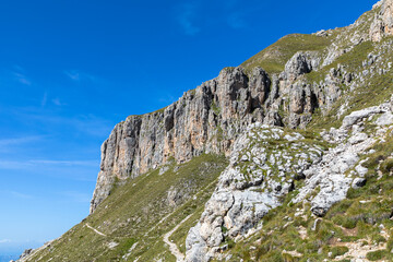 Wanderweg um die Rotwand im Rosengarten, Südtirol