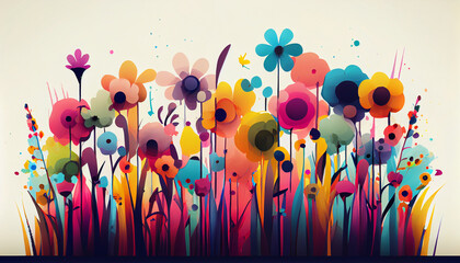 Flowers background	