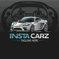 Fototapeta premium Car logo vector file illustration 