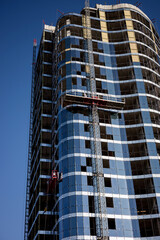 construction of  apartment building.