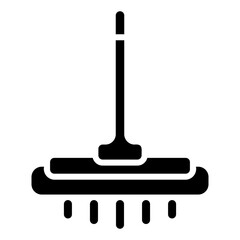squeegee glyph icon