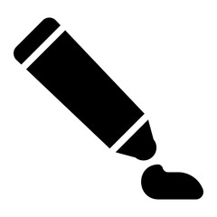 toothpaste glyph icon