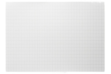 Precision Planning: Elevate Your Sketches with Elegant Graph Paper Isolated on a Transparent Background