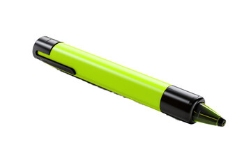 Brilliance in Color: Elevate Your Notes with an Elegant Highlighter Marker Isolated on a Transparent Background