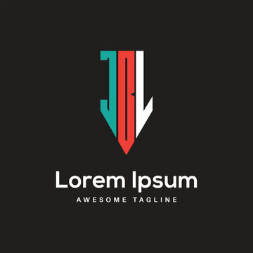 JCL letter logo design