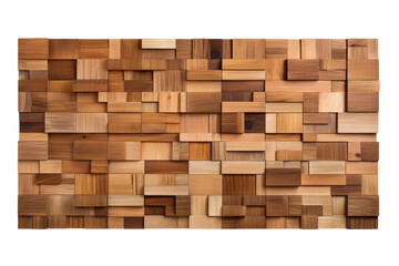 Artistry in Timber: Elevating Your Space with Luxury and Elegant Wood Wall Art Isolated on a Transparent Background