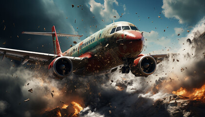 flight crashing generative ai