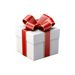 3d Icon Of Gift box isolated on transparent background
