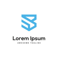 Fototapeta premium EP Letter Logo Design Free Icon