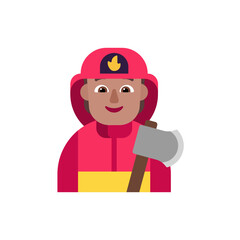 Firefighter: Medium Skin Tone