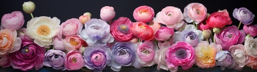 The gentle cascade of petal layers in a ranunculus, each fold a whisper of color, texture, and depth.