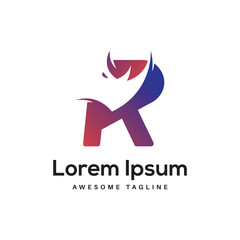 R Letter Logo Design Free Icon