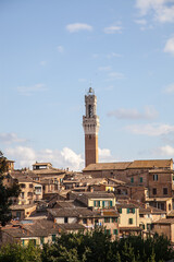 Fototapeta na wymiar Beautiful view of the historic city of Siena. Tuscany, Italy.