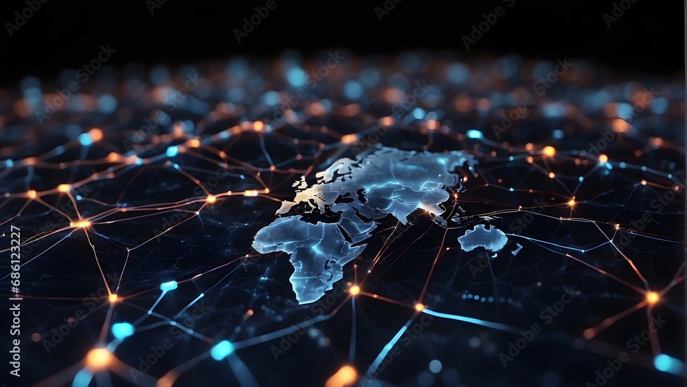 Poster business technology on data network to adapt implement new policies and technology to support it eff