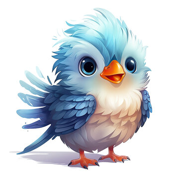 recommend clip art: Transparent beautiful cute bird clipart