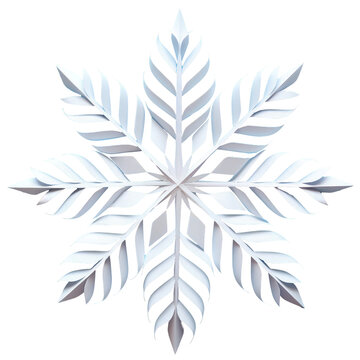 Transparent frozen snowflake clipart, cut out png design