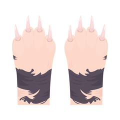 Obraz premium paw illustration