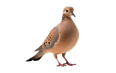 Zenaida Dove Graceful Coos Isolated on a Transparent Background PNG