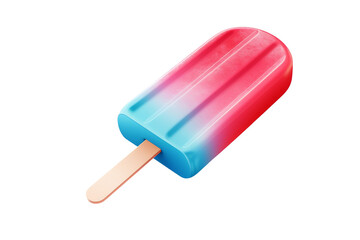 Isolated Popsicle with Bubblegum Center on a transparent background