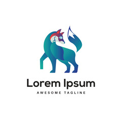 Obraz premium Letter Logo Design Free Icon