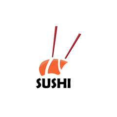 sushi icon logo design vector. sushi design logo restaurant