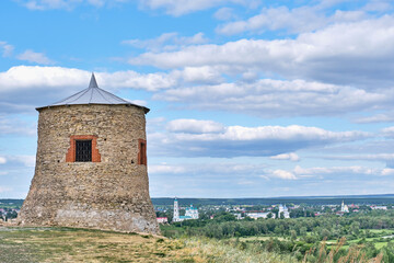 Fortress-mosque, ruins of ancient settlement, Yelabuga, Russia