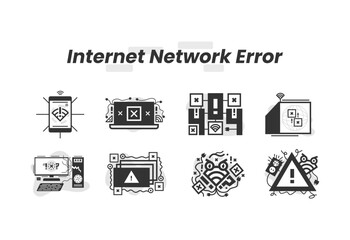 Internet Network Error illustration