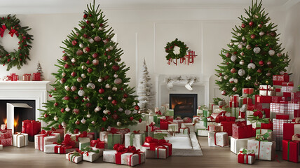 Image of decorating the Christmas tree, capturing the essence of holiday traditions