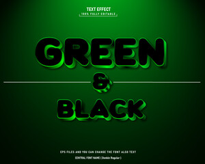 simple text effect template