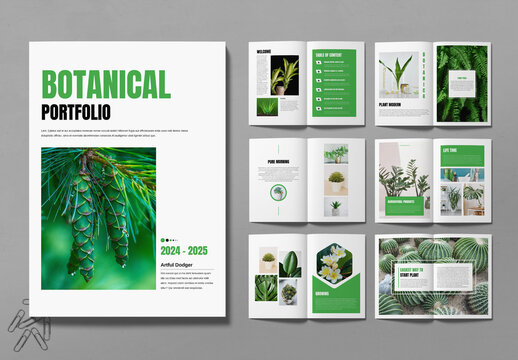Botanica Portfolio Photobook Brochure