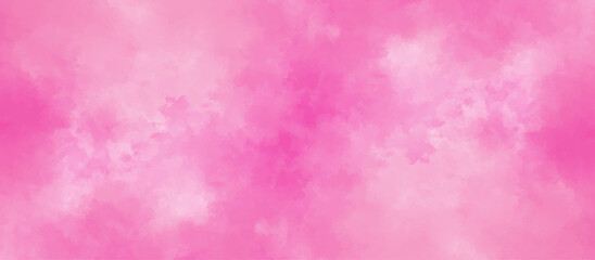 pink background with watercolor.hand painted vector illustration.gradient pink texture background.Soft pink grunge background frame.soft polished high detailed hand painted pink watercolor background.