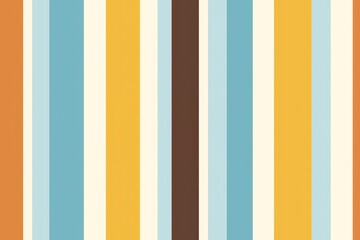 Fototapeta premium Colorful striped wallpaper, retro pattern