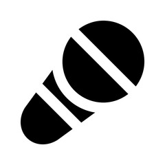 karaoke glyph icon