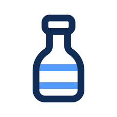 beer outline color icon
