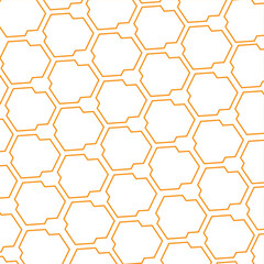 Obraz premium seamless pattern with hexagons png