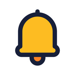 bell flat liine icon