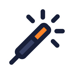 sparkler flat liine icon