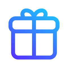 gift box gradient icon