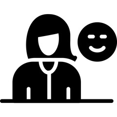 Food Vendor Female Icon