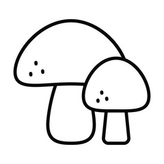 Premium icon of mushroom, healthy and organic food