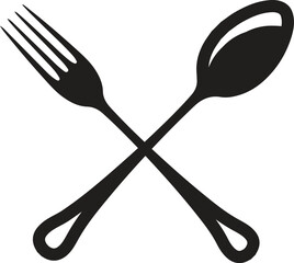 Fork, knife, spoon and plate set icons. Tableware set flat style. Dinnerservice collection